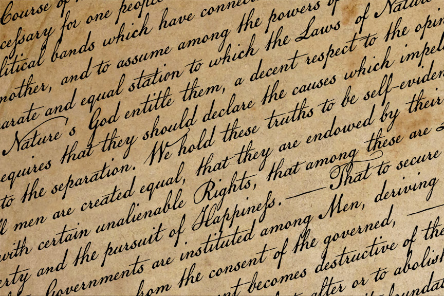 Declaration of Independence Writing Style