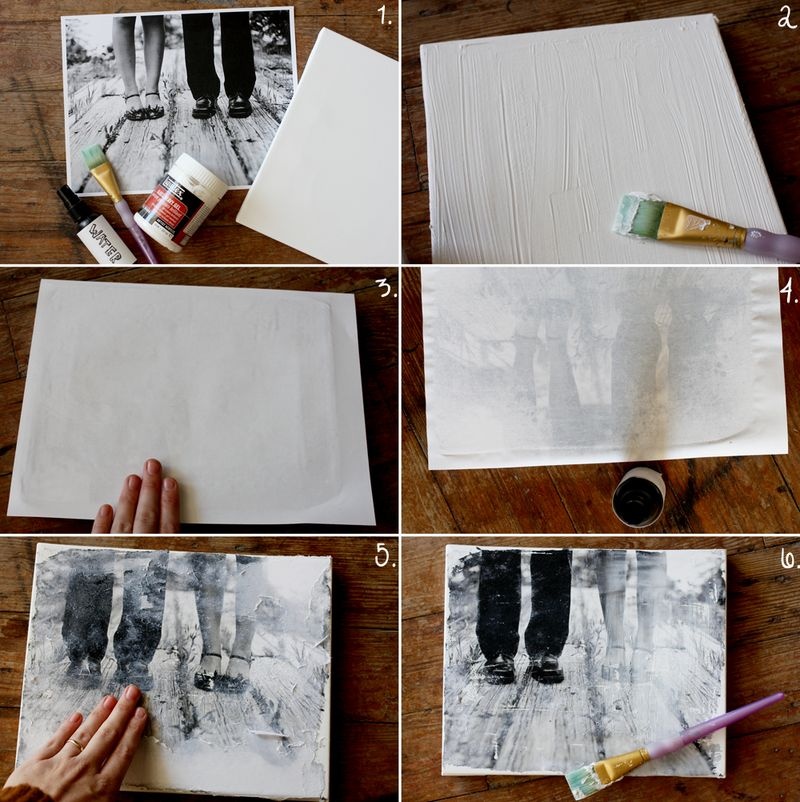 16 DIY Canvas Photography Images