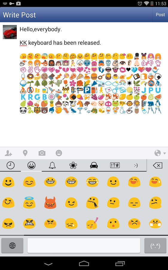 12 Emoji Emoticons Keyboard Images