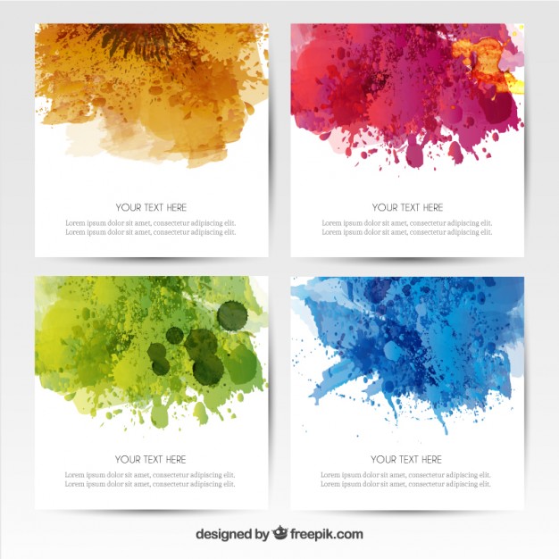 Download Free Vector Watercolor