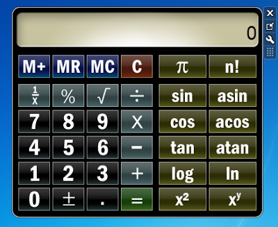 Download Windows 7 Calculator Gadget