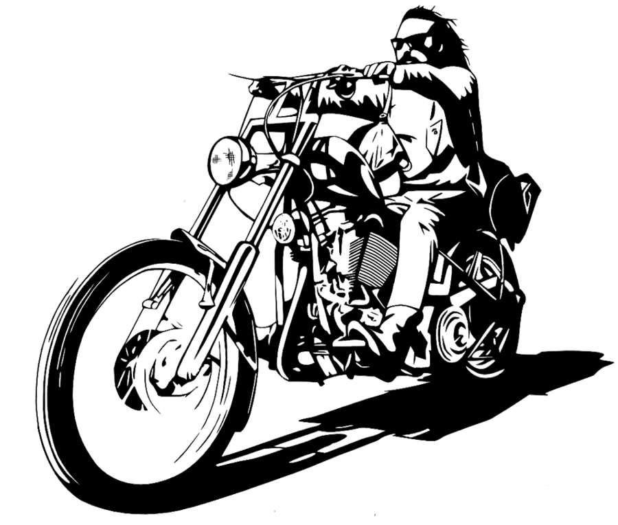 Easy Rider Drawings