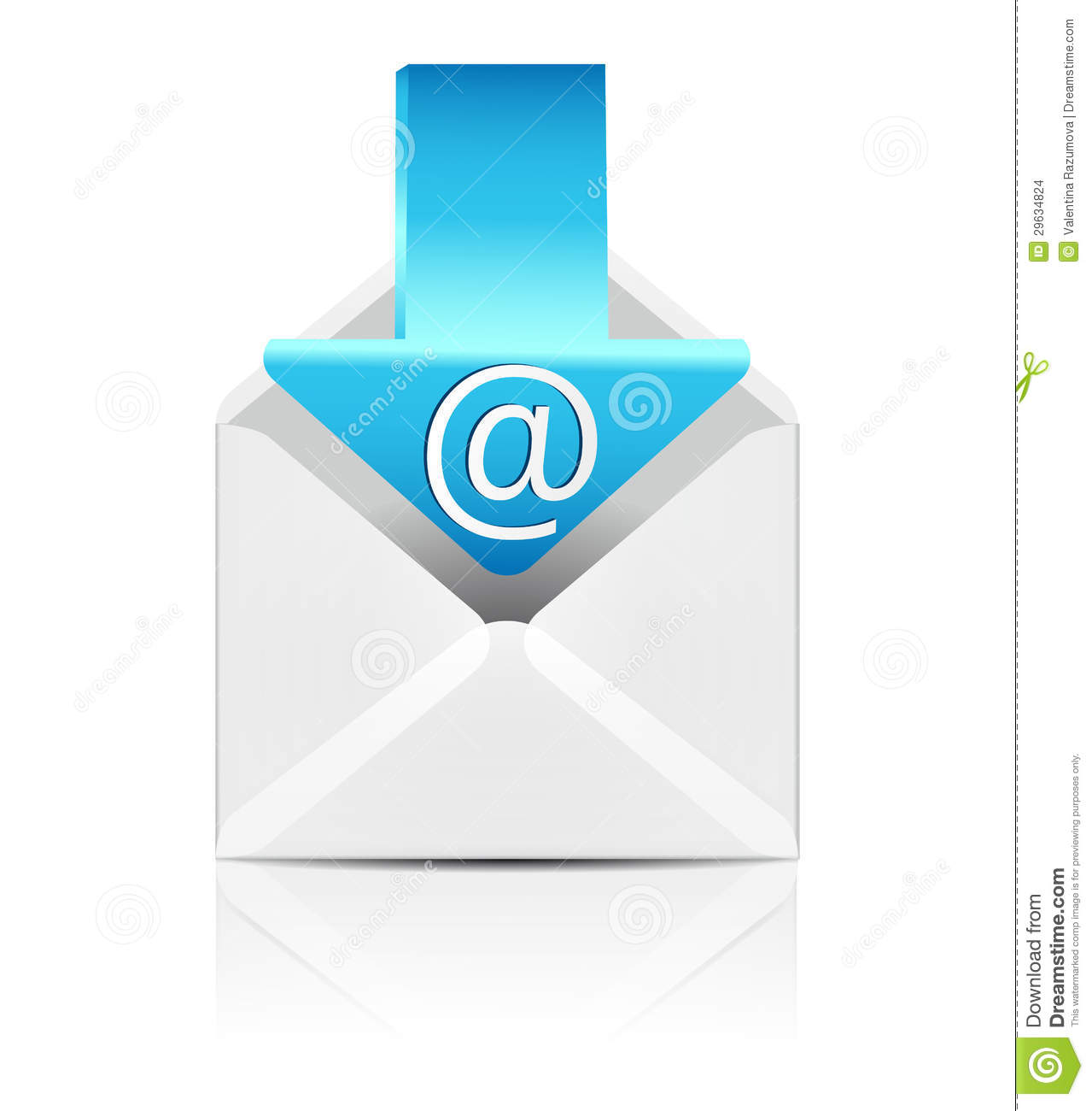 Email Envelope Icon Vector