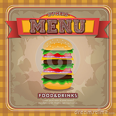 Fast Food Restaurant Menu Templates