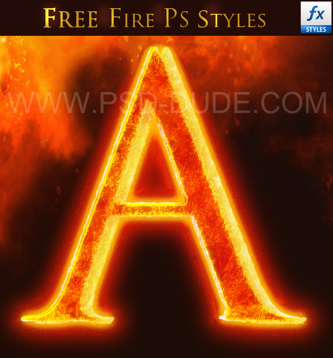 Fire Photoshop Styles Free