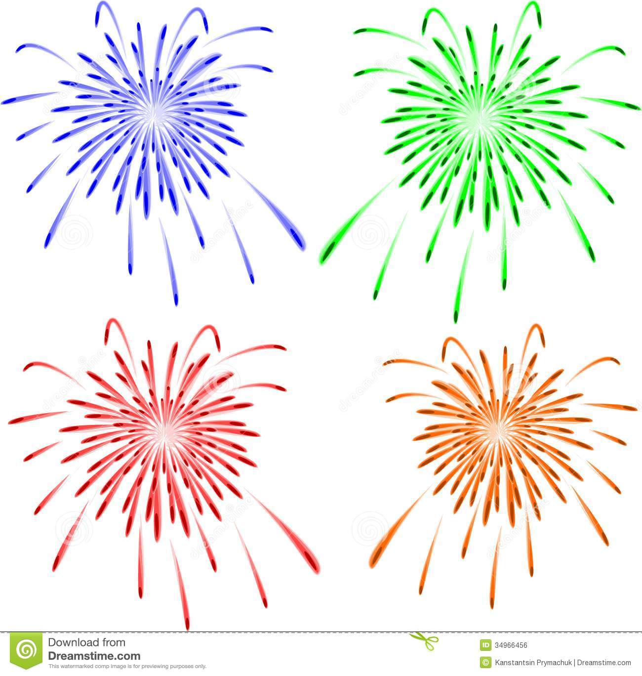 Fireworks Vector Art