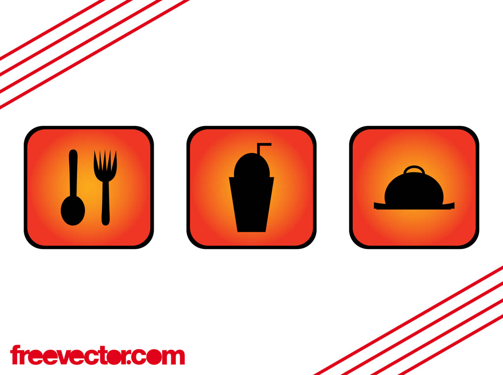 Food and Drink Icons Free