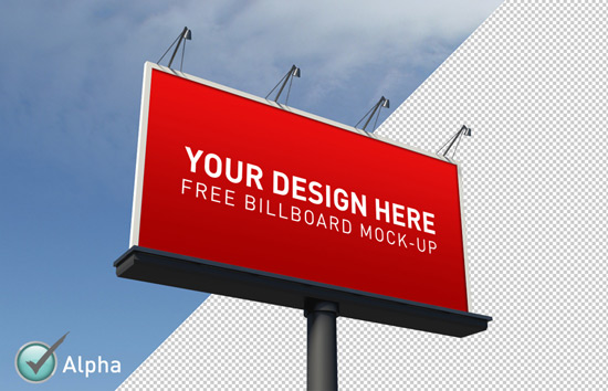 14 Billboard Template PSD Images