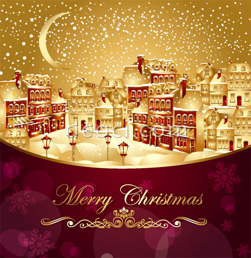 11 Christmas Greeting Card PSD Images