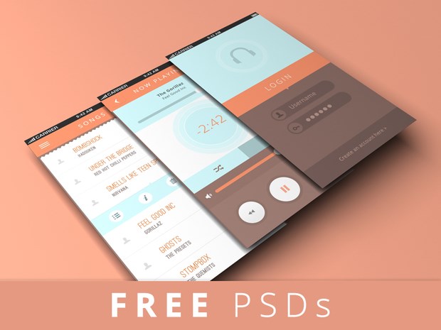 19 Photos of App Mockup PSD