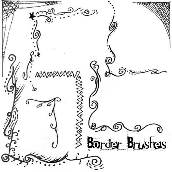 Free Photoshop Brushes Borders