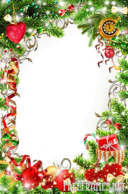 Free Photoshop Christmas Frame Templates