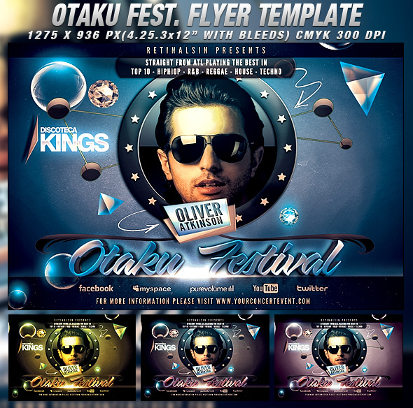 Free PSD Flyer Templates Photoshop