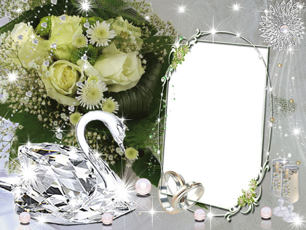 Free PSD Wedding Frames for Photoshop