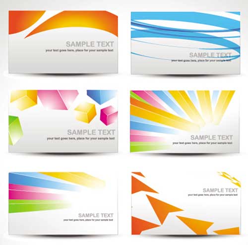 Free Vector Business Card Templates