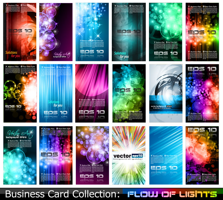 Free Vector Business Cards