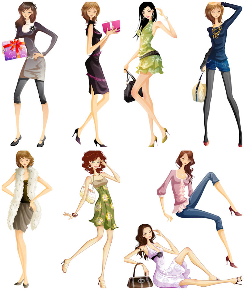 13 Women Vector Art Images