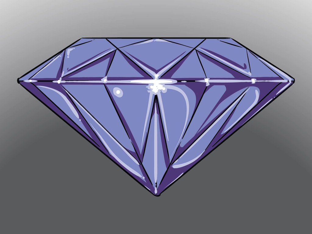 Free Vector Diamond Clip Art