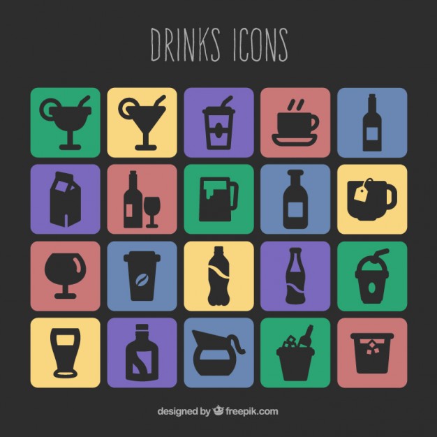 Free Vector Icons Drink