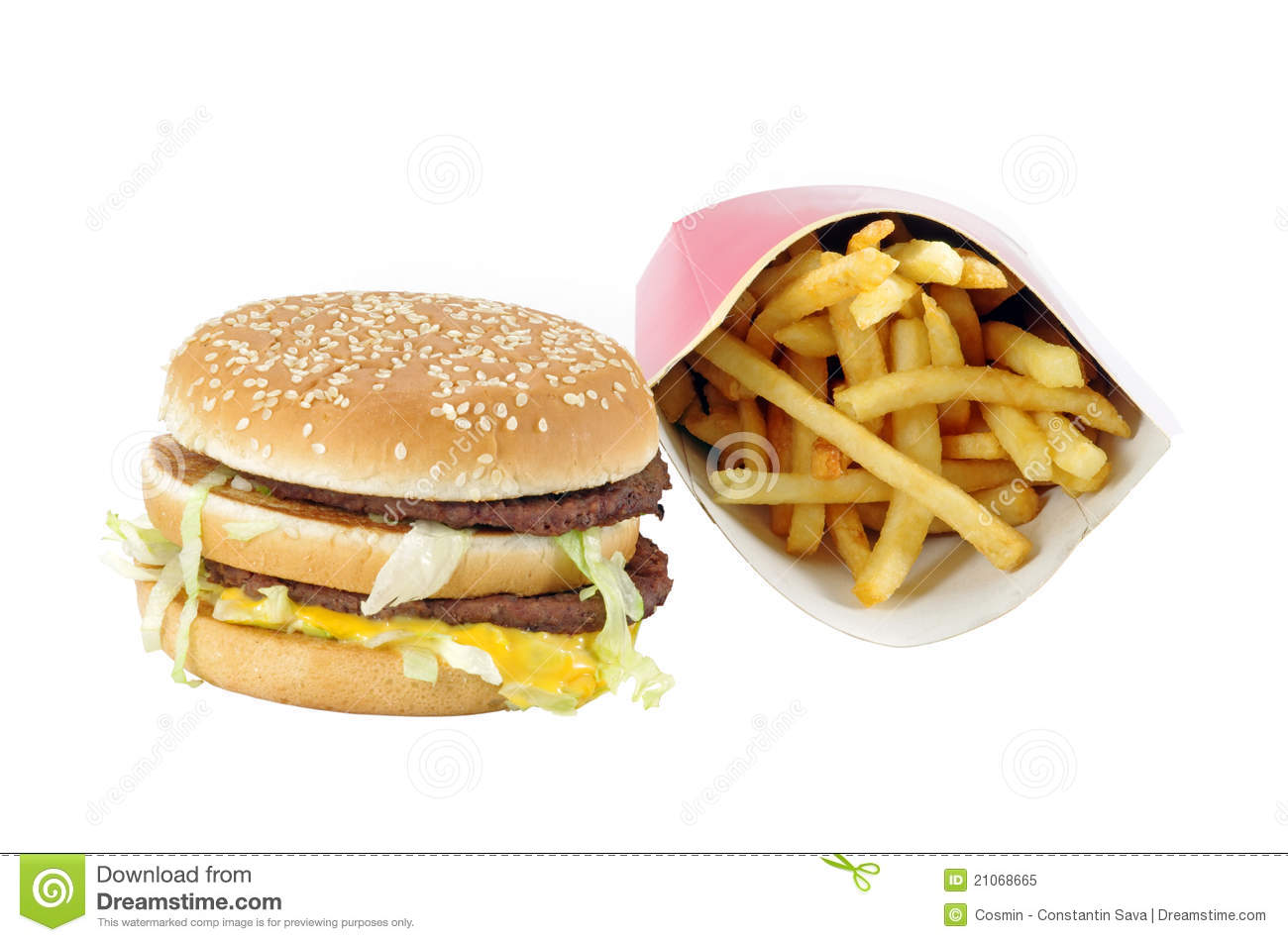 French Menus Fast Food