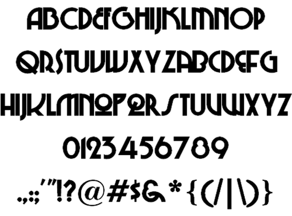 Gangster Graffiti Letter Fonts