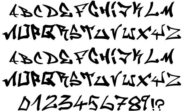 Graffiti Fonts Free Download