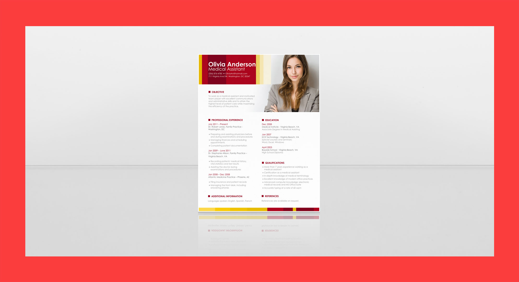 Graphic Design Resume Template