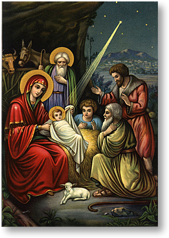 Greek Orthodox Nativity Icon