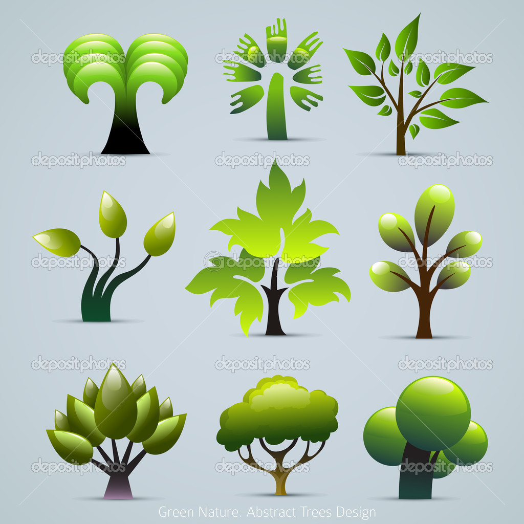 Green Tree Illustration Green Tree Illustration