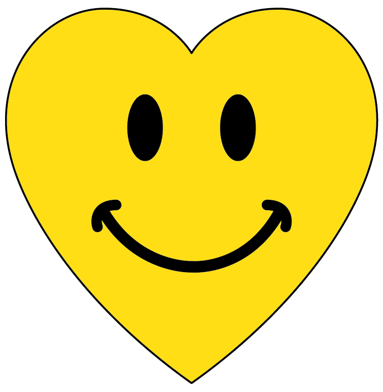 Heart Smiley Face Clip Art