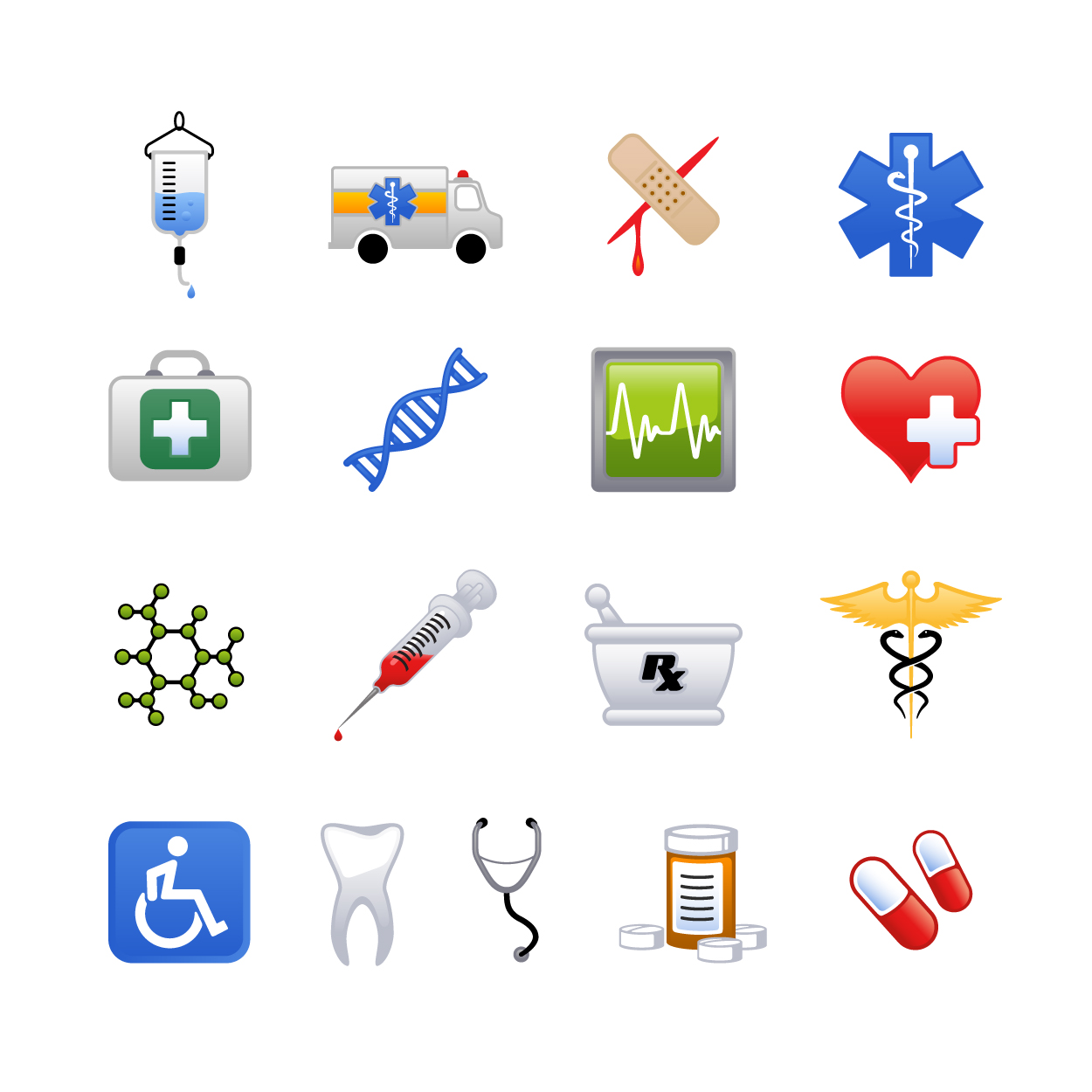 15 Vector Health Icons Images