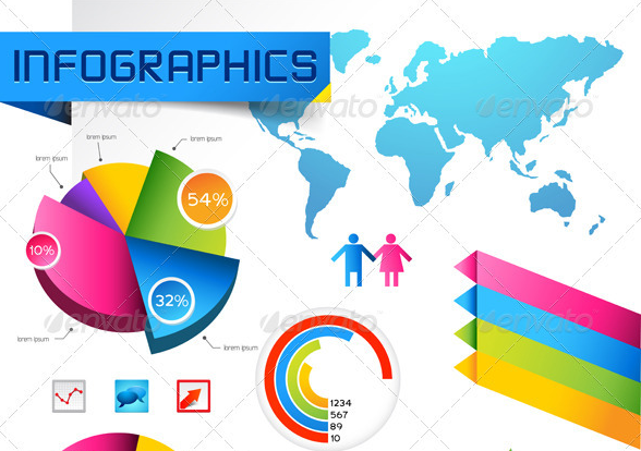 Infographic Business Icon Clip Art