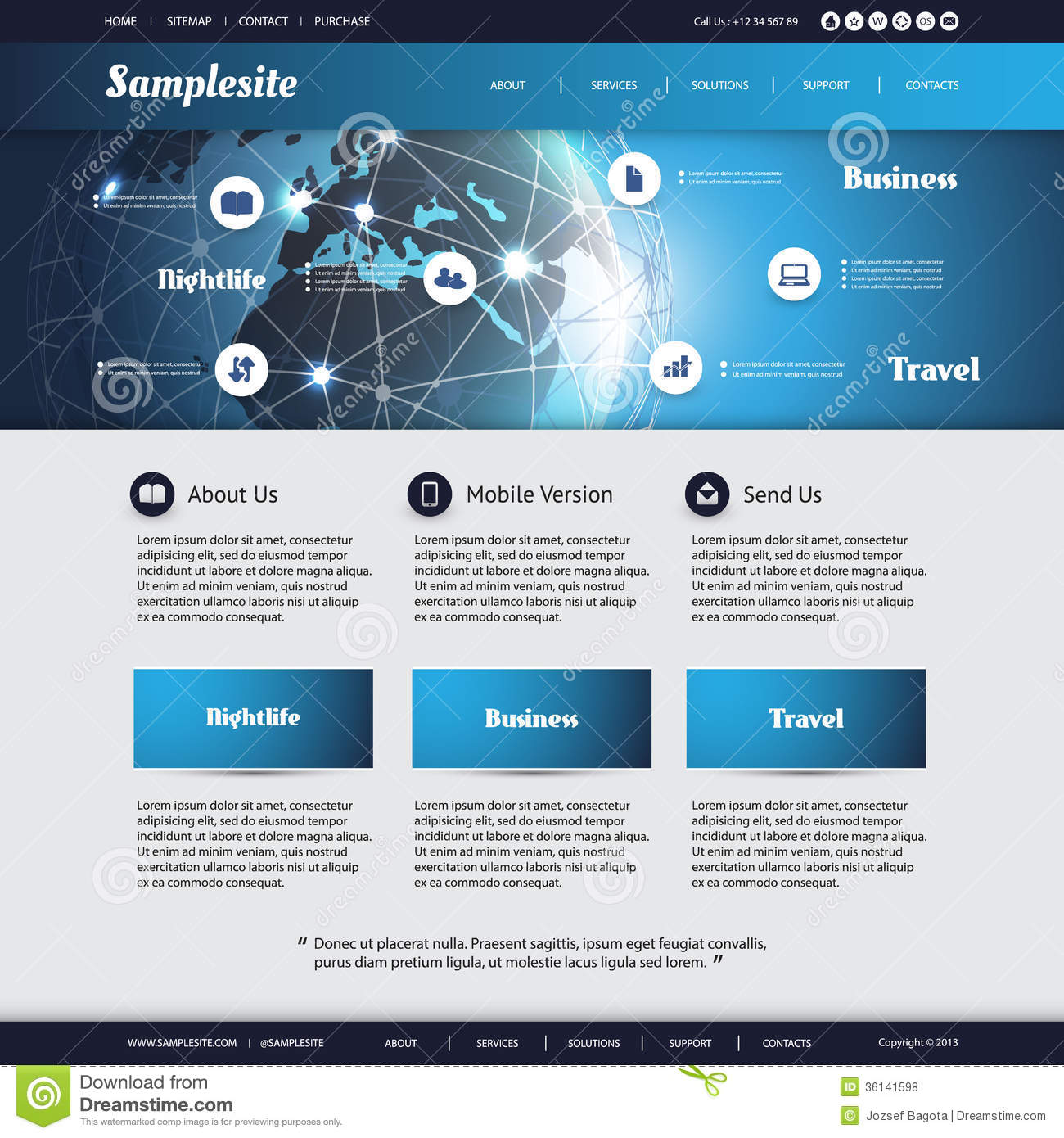 Information Technology Website Templates