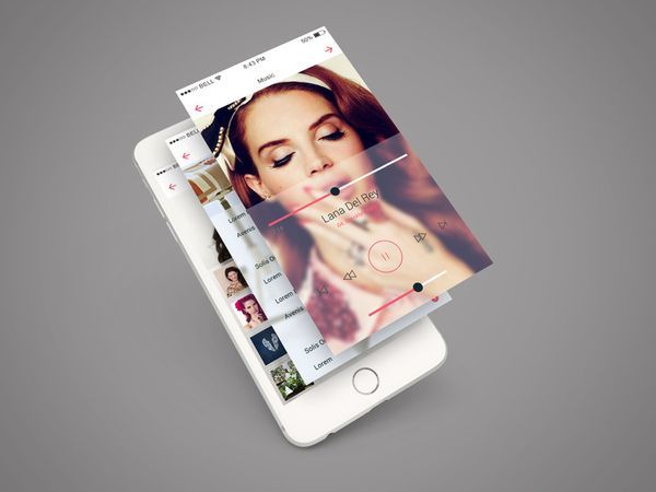 iPhone 6 Screen Mockups PSD