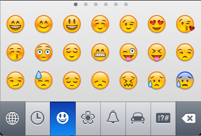 iPhone Emoji Faces