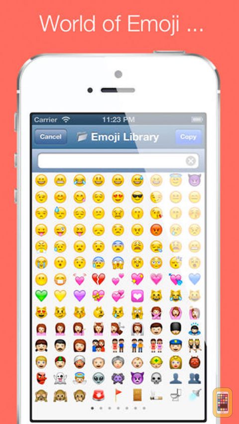 iPhone Emoji Keyboard Faces