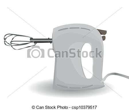 Kitchen Hand Mixer Clip Art