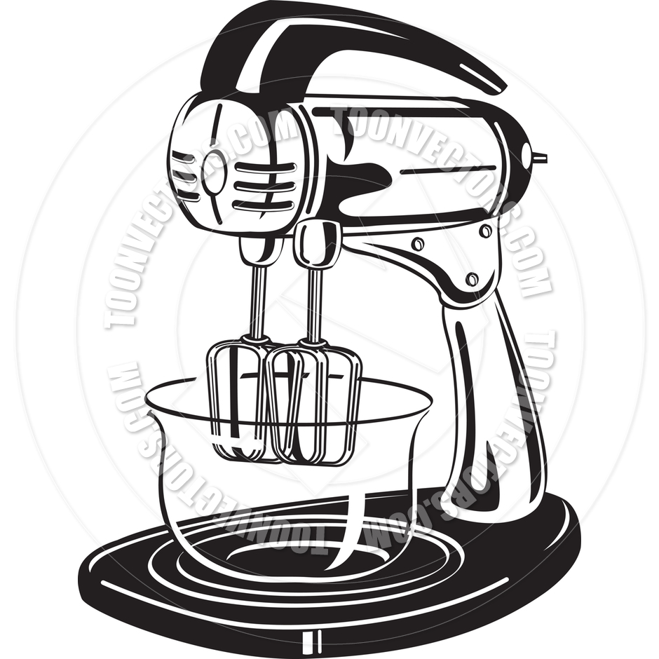 Kitchen Mixer Clip Art