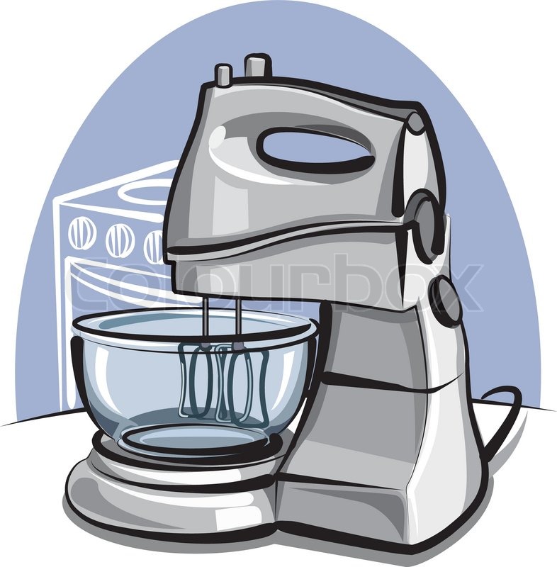 Kitchen Mixer Clip Art