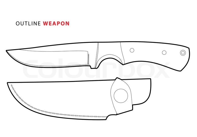 Knife Outline