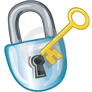 10 Padlock Key Icon Images