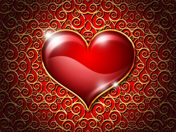 Love Heart Pattern Texture Love Heart Pattern Texture