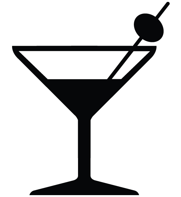 Martini Glass Vector Free