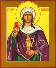 Mary Magdalene Icon Egg