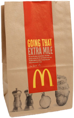 McDonald's Paper Bags