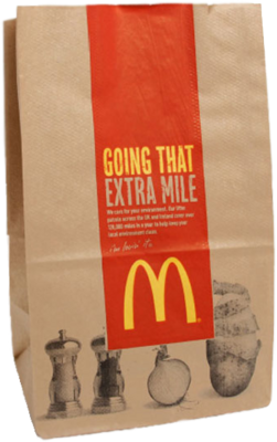 McDonald's Paper Bags McDonald's Paper Bags