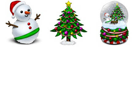 Merry Christmas Icons Free