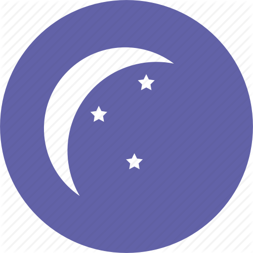 Moon and Stars Icon