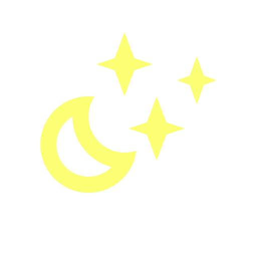 Moon and Stars Icon