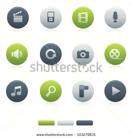Multimedia Icons Vector Free Multimedia Icons Vector Free